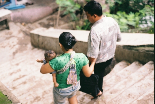 mother with her son and husband. nikon fe, 50mm 1.8d, fuji superia 200. april 2012